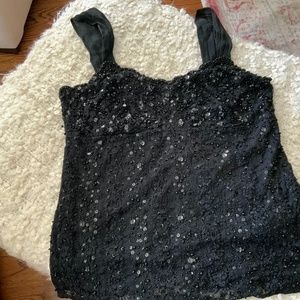 Ann Taylor sequin tank top